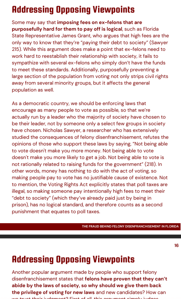 One of Jacob's sample projects from a past writing course